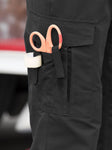 Women's 24 Unhemmed Black Propper F5907 