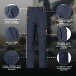 Women's 24 Unhemmed LAPD Navy Propper F5924 