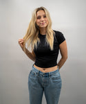 Women's 2X-Large Absolute Black Reina 003 
