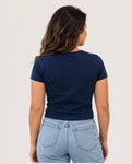 Women's Large Modern Navy REINA 004 