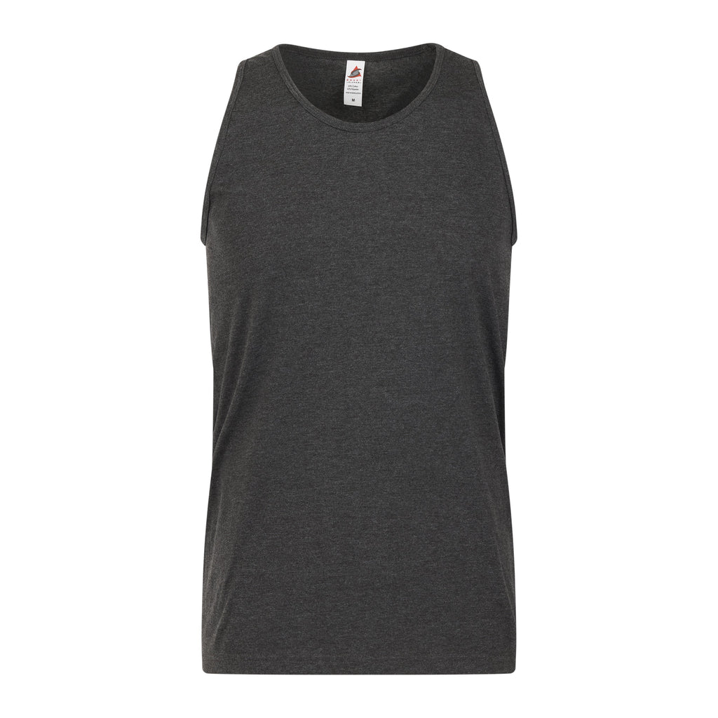 X-Large Charcoal Heather Smart Blanks T100 