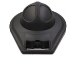 7-7/8" Black Stratton Hats HAT-TRAP 