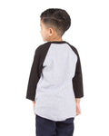 Youth X-Large Heather Grey/Black Shaka Wear KR 