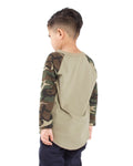 Youth X-Large Olive/Camo Green Shaka Wear KR 