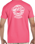 3X-Large Coral Silk Beachside HG Salty Crab North Beach LOGO 