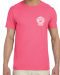 3X-Large Coral Silk Beachside HG Salty Crab North Beach LOGO 