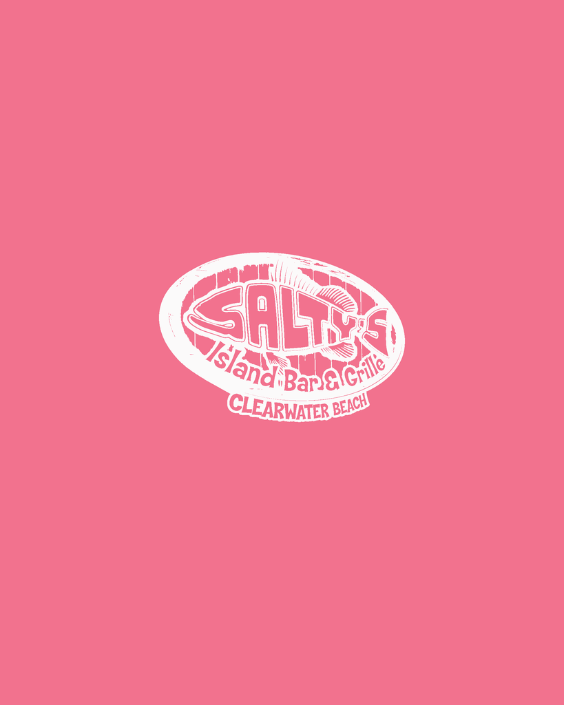 3X-Large Coral Silk Beachside HG Salty's Island LOGO 