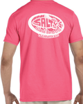 3X-Large Coral Silk Beachside HG Salty's Island LOGO 