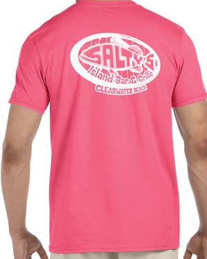 3X-Large Coral Silk Beachside HG Salty's Island LOGO 