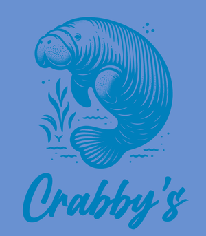 Youth X-Large Heather Royal Beachside HG Crabby's Coastal Manatee 
