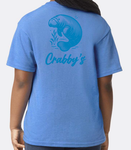 Youth X-Large Heather Royal Beachside HG Crabby's Coastal Manatee 