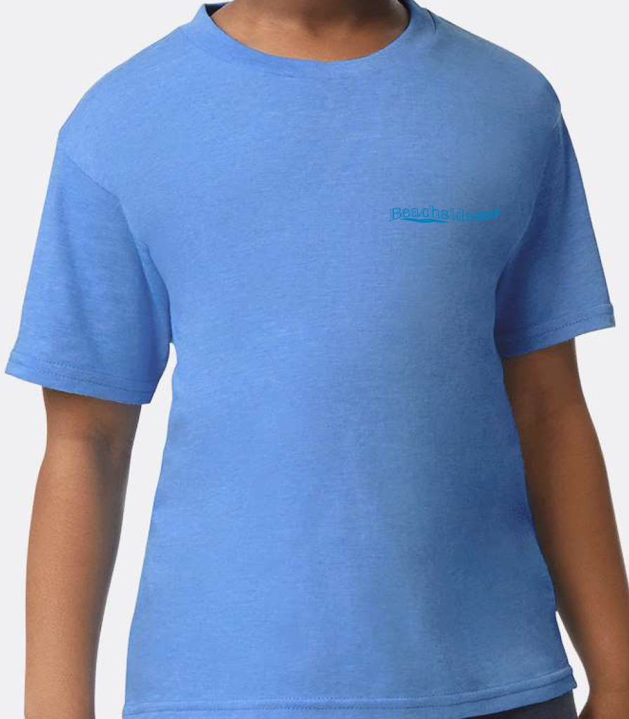 Youth X-Large Heather Royal Beachside HG Crabby's Coastal Manatee 