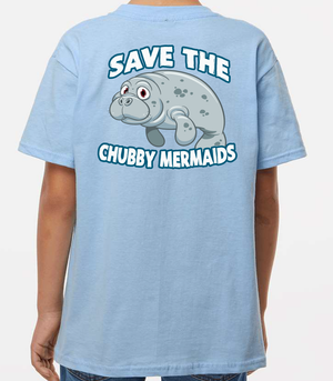 Youth X-Large Light Blue Beachside HG Chubby Mermaid Youth 